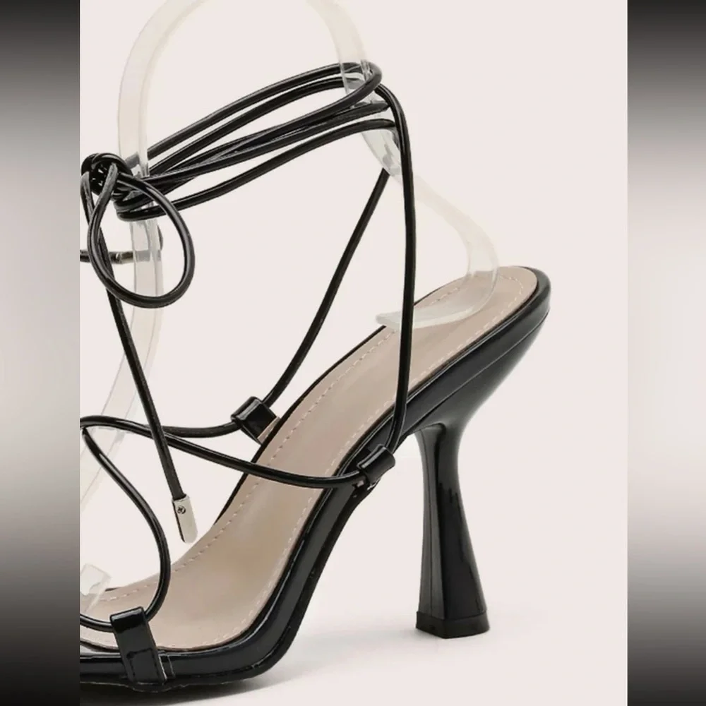 Shein Strappy Heels - Picture 3 of 16